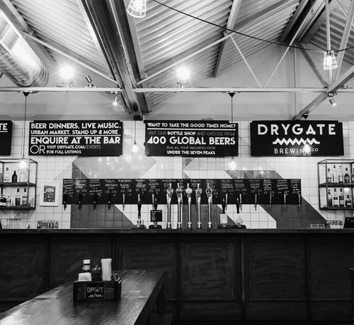 beer-hall-and-terrace-drygate-brewey-beers